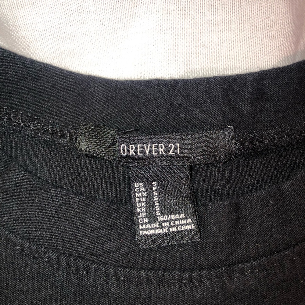 Men’s Forever 21 What the Pug Graphic Sleeveless Tank Top Shirt Size Small Black - Picture 5 of 7